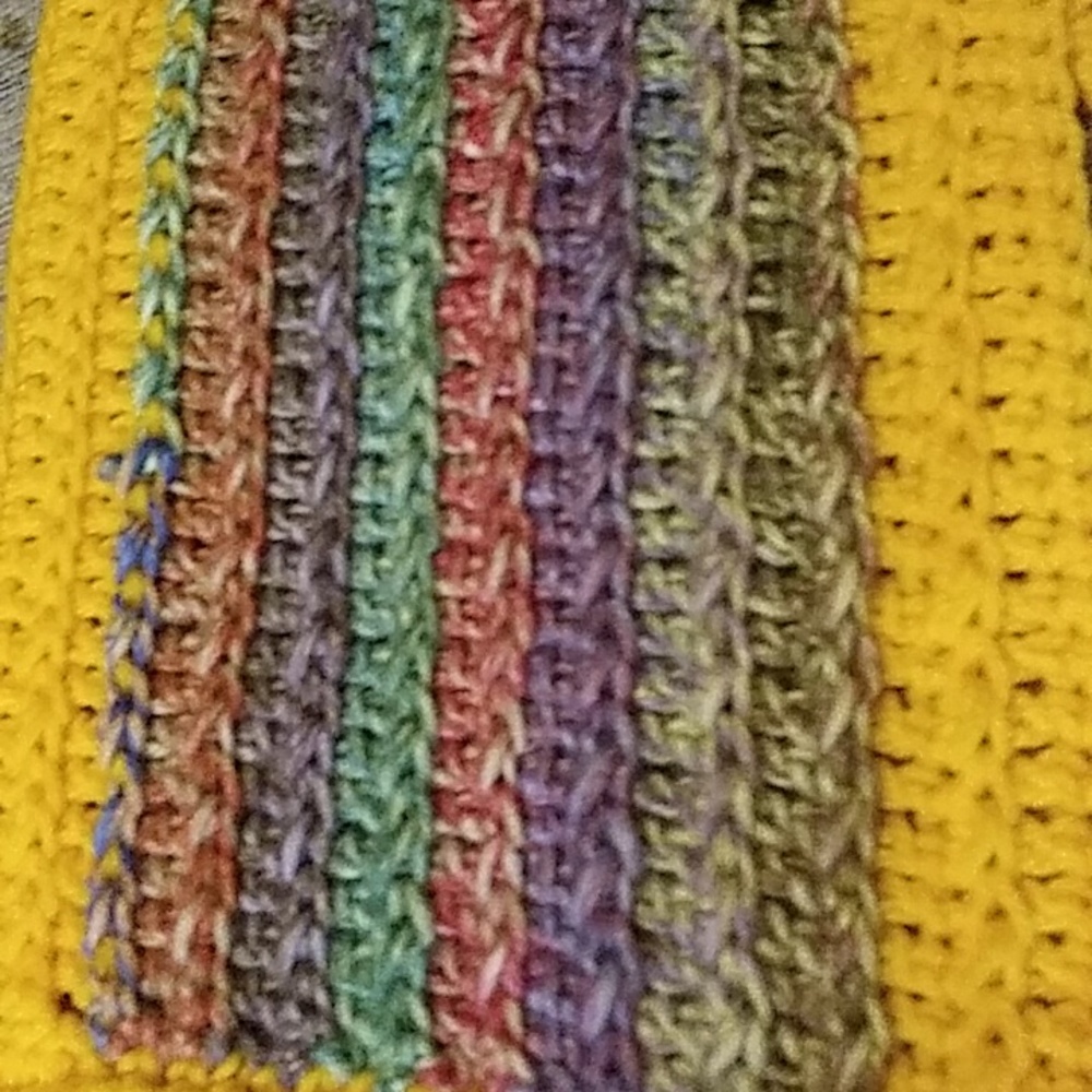 Handmade Colorful Scarf - Picture 6 of 8